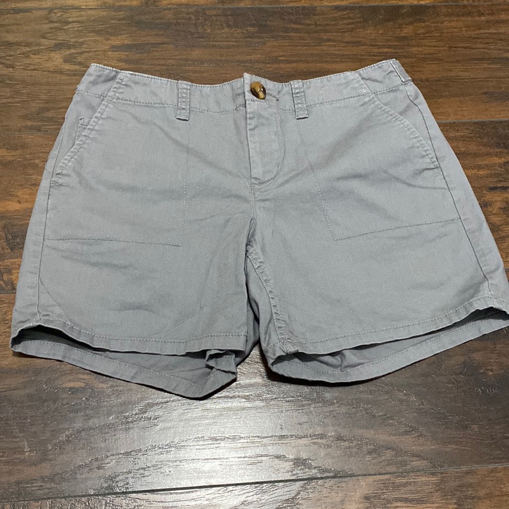 Dockers granola girl gray shorts 4